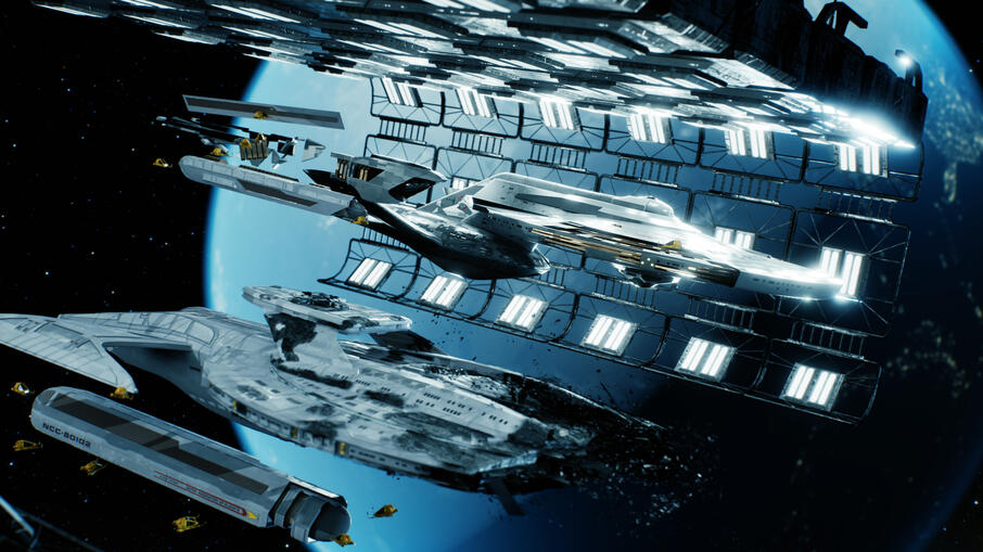 Star Trek: Picard Season 3 3D Render Concept Art